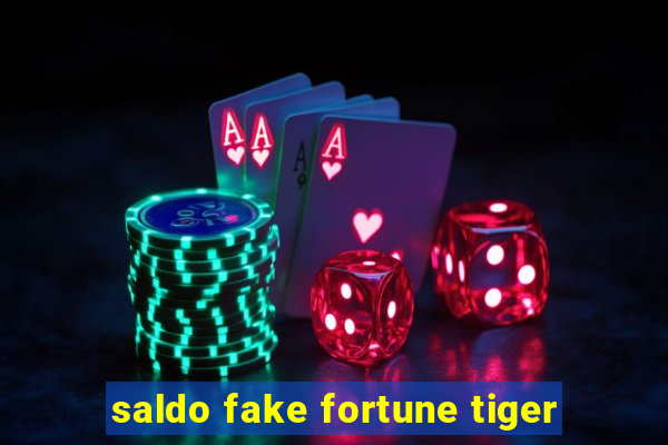 saldo fake fortune tiger